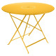 Table à manger ronde FERMOB Floréal 96cm en métal - 25 coloris