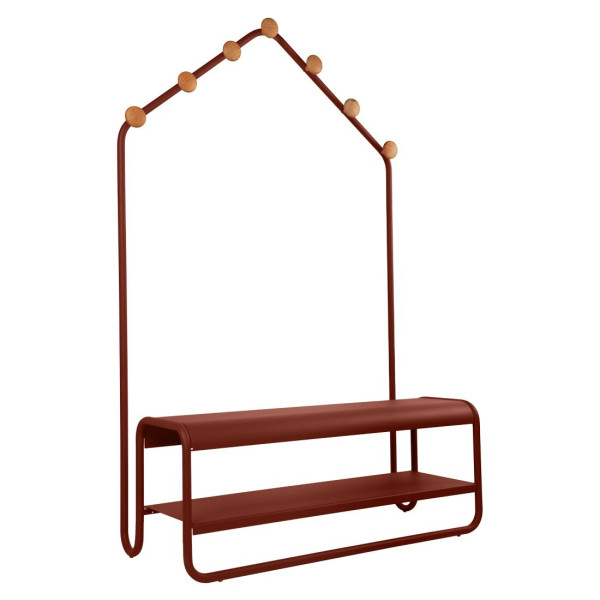 Banc vestiaire FERMOB Funambule en métal - 25 coloris
