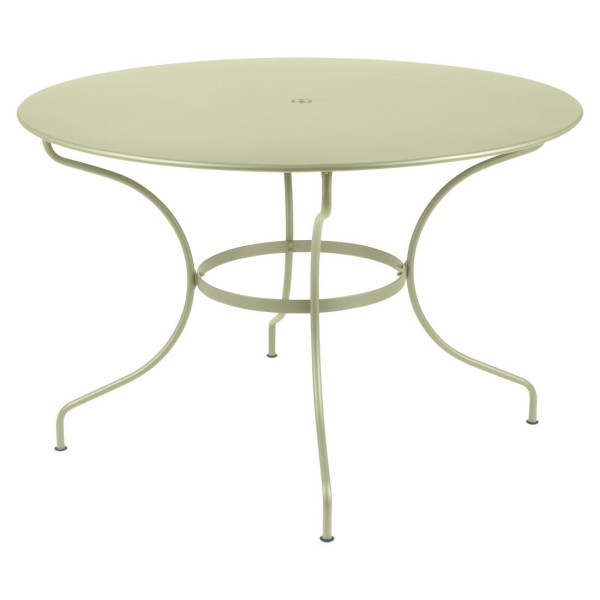 Table à manger ronde FERMOB Opéra+ 117cm en métal - 25 coloris