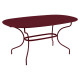 Table à manger ovale FERMOB Opéra+ 160x90cm en métal - 25 coloris