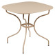 Table à manger carronde FERMOB Opéra+ 82x82cm en métal - 25 coloris