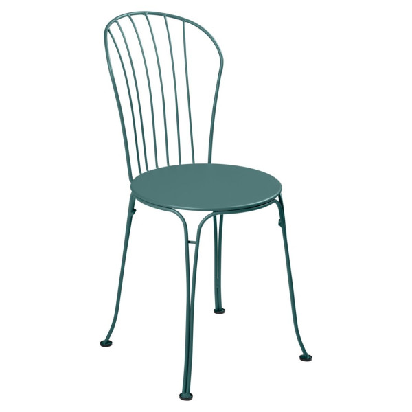 Chaise de repas FERMOB Opéra+ en métal - 25 coloris