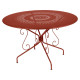 Table à manger ronde FERMOB Montmartre 117cm en métal - 17 coloris