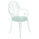 Fauteuil bridge avec accoudoirs FERMOB Montmartre en métal - 17 coloris