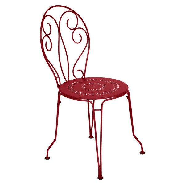 Chaise de repas FERMOB Montmartre en métal - 17 coloris