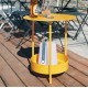 Guéridon table d'appoint FERMOB Salsa 50cm en métal - 25 coloris