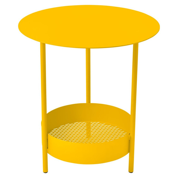 Guéridon table d'appoint FERMOB Salsa 50cm en métal - 25 coloris