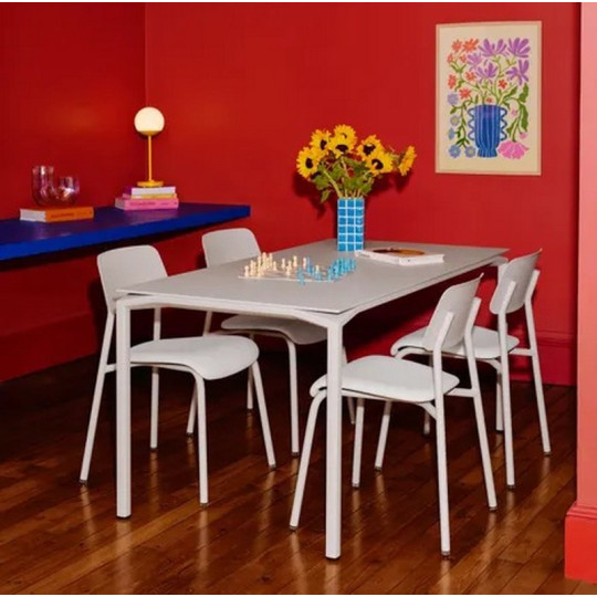 Table à manger FERMOB Calvi mat velouté 160x80cm en métal - 4 coloris