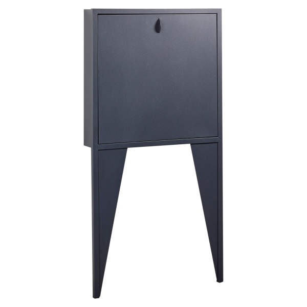 Bureau secrétaire FERMOB Face à face en métal - 3 coloris