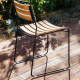 Chaise de repas FERMOB Surprising Teck en bois et métal - 25 coloris