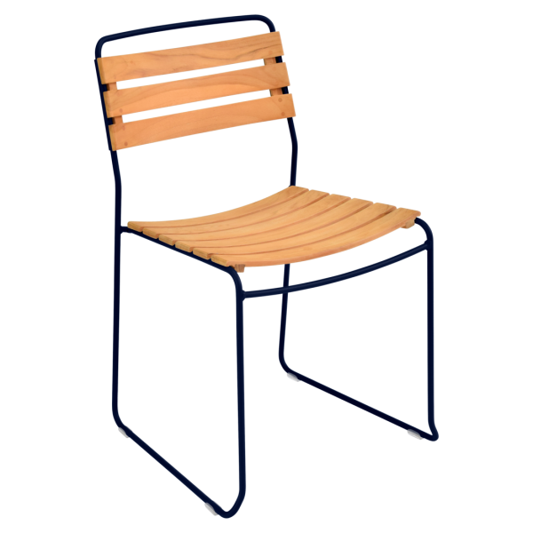 Chaise de repas FERMOB Surprising Teck en bois et métal - 25 coloris