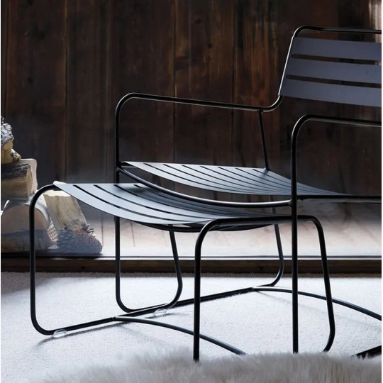 Repose-pieds tabouret FERMOB Surprising en métal - 25 coloris