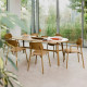 Chaise de repas FERMOB Studie en tissu et métal - 7 coloris