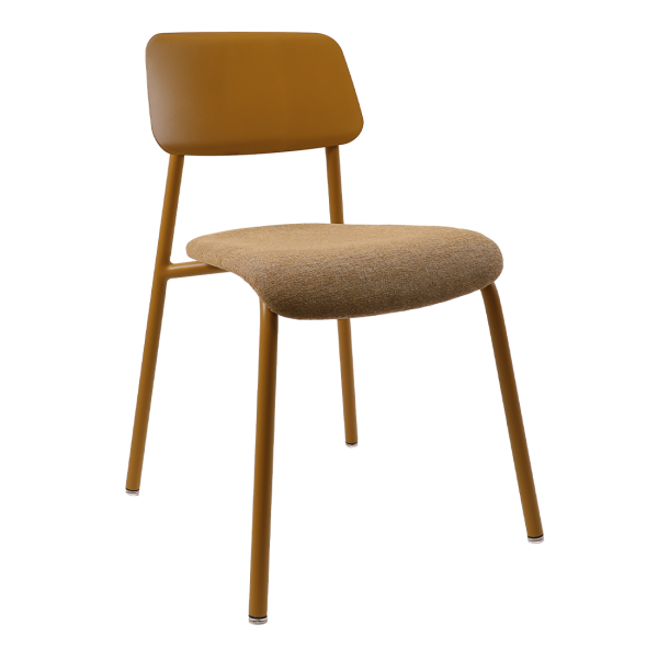 Chaise de repas FERMOB Studie en tissu et métal - 7 coloris