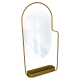 Miroir vide-poches FERMOB Itac en métal - 12 coloris