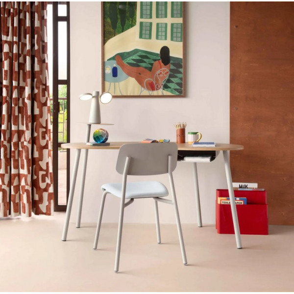 Bureau FERMOB Nuage chêne en bois et métal - 25 coloris
