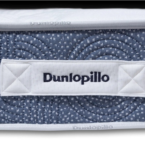 Matelas fixe ou relax DUNLOPILLO ANTARES II soutien tonique - latex H21cm - 14 tailles
