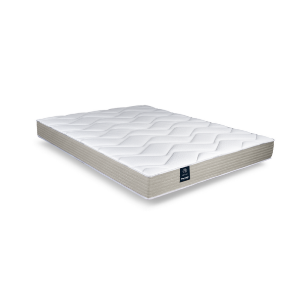 Matelas fixe ou relax DUNLOPILLO Bougainvillier accueil ferme soutien ferme - mousse Aérial H20cm - 10 tailles