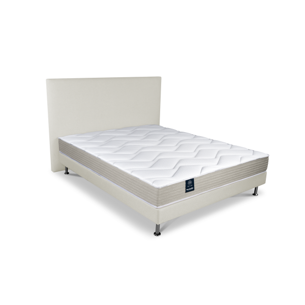 Matelas fixe ou relax DUNLOPILLO Bougainvillier accueil ferme soutien ferme - mousse Aérial H20cm - 10 tailles
