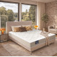 Matelas DUNLOPILLO Coquelicot accueil moelleux soutien ferme - mousse Aérial H21cm - 10 tailles