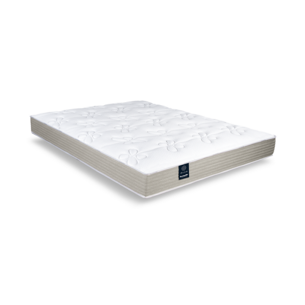 Matelas fixe ou relax DUNLOPILLO Freesia accueil moelleux soutien très ferme - Latex H20cm - 10 tailles