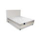 Matelas fixe ou relax DUNLOPILLO Glycine accueil moelleux soutien ferme - Latex H22cm - 10 tailles