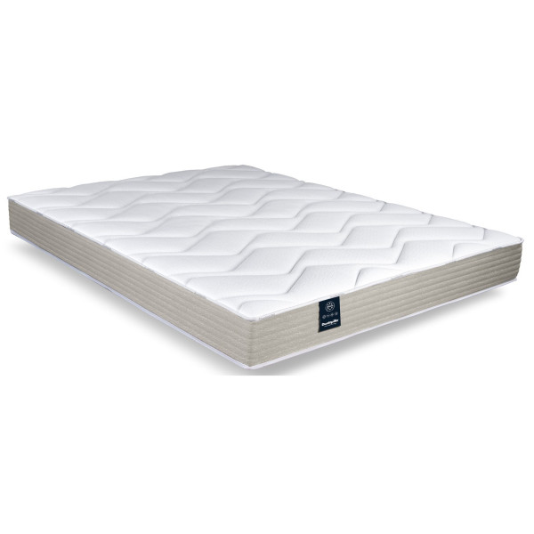 Matelas DUNLOPILLO Iris accueil moelleux soutien ferme - mousse Aérial H27cm - 10 tailles