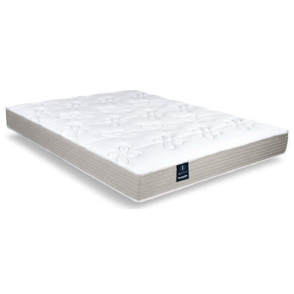 Matelas DUNLOPILLO Jacinthe accueil moelleux soutien ferme - ressorts ensachés H21cm - 10 tailles