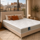 Matelas DUNLOPILLO Jacinthe accueil moelleux soutien ferme - ressorts ensachés H21cm - 10 tailles