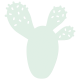 Dessous de plat FERMOB Cactus 25.5x24cm en métal - 10 coloris