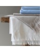 Drap de bain Hera Le Jacquard français 90x150cm Blanc