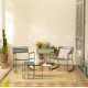 Trilogie de tables basses gigognes FERMOB Oulala en métal - 25 coloris
