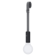 Suspension pack lampe et sangle FERMOB Aplô en métal - 3 coloris