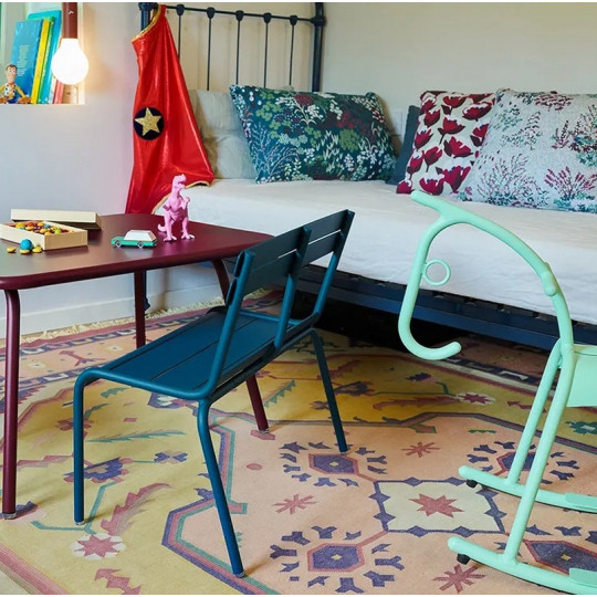 Banc pour enfant FERMOB Luxembourg Kid en métal - 25 coloris