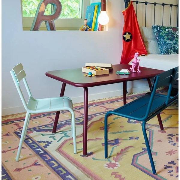 Chaise pour enfant FERMOB Luxembourg Kid en métal - 25 coloris