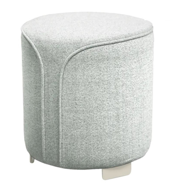 Pouf rond FERMOB Voulez-vous Moucheté en tissu et métal - 12 coloris