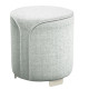 Pouf rond FERMOB Voulez-vous Moucheté en tissu et métal - 12 coloris