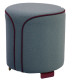 Pouf rond FERMOB Voulez-vous Chiné en tissu et métal - 20 coloris
