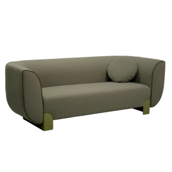Canapé 3 places FERMOB Voulez-vous Chiné en tissu et métal - 20 coloris