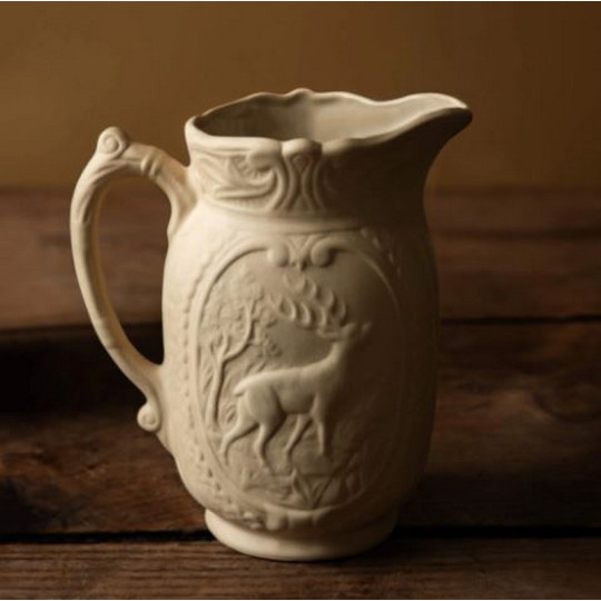 Pichet carafe vase MANUFACTURE DE DIGOIN modèle Cerf 1L en grès émaillé - 5 coloris