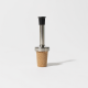 Accessoire bec verseur MANUFACTURE DE DIGOIN en inox et liège pour cruchon