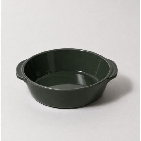 Plat creux n°14 MANUFACTURE DE DIGOIN moyen modèle 1L en grès émaillé - 3 coloris