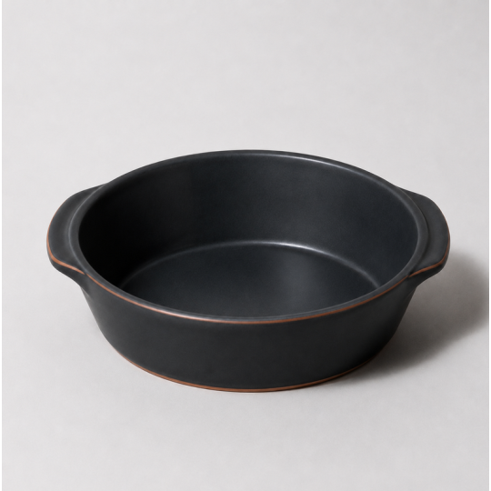 Plat creux n°10 MANUFACTURE DE DIGOIN grand modèle 2.2L en grès émaillé - 3 coloris