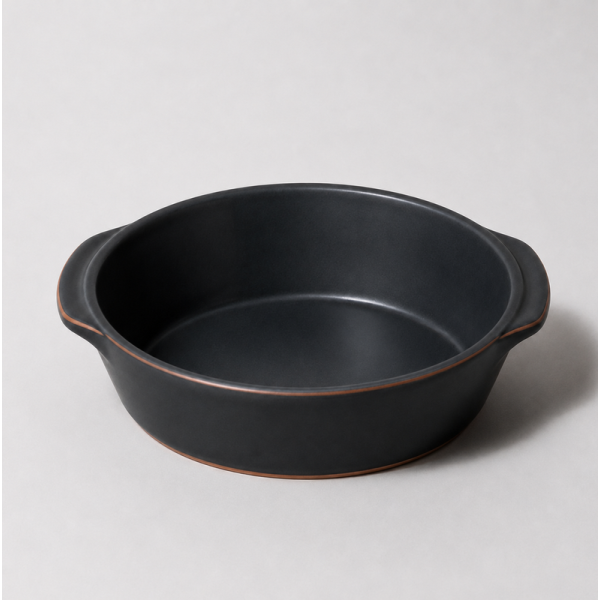 Plat creux n°10 MANUFACTURE DE DIGOIN grand modèle 2.2L en grès émaillé - 3 coloris