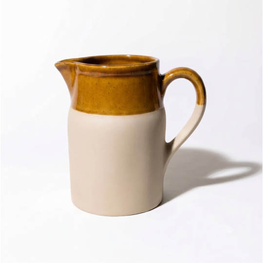 Pot à eau Paris n°4 pichet carafe MANUFACTURE DE DIGOIN 2L vase en grès émaillé - 4 coloris