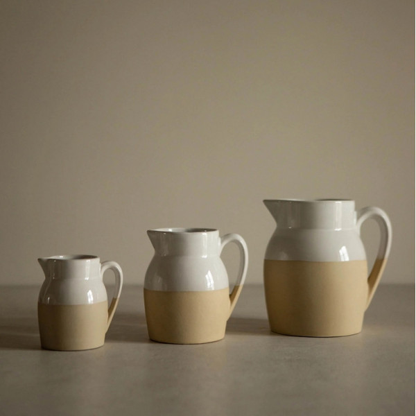 Pot à eau Paris n°5 pichet carafe MANUFACTURE DE DIGOIN 0.5L vase en grès émaillé - 6 coloris