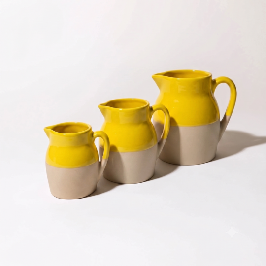Pot à eau Paris n°10 pichet carafe MANUFACTURE DE DIGOIN 1L vase en grès émaillé - 6 coloris