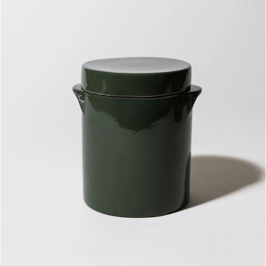 Boite cylindrique n°20 MANUFACTURE DE DIGOIN 0.5L en grès émaillé - 5 coloris