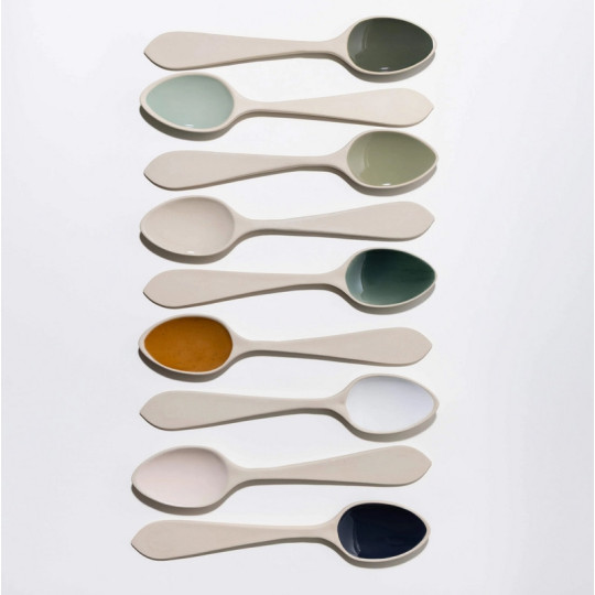 Cuillère de service MANUFACTURE DE DIGOIN 33cm en grès émaillé - 10 coloris