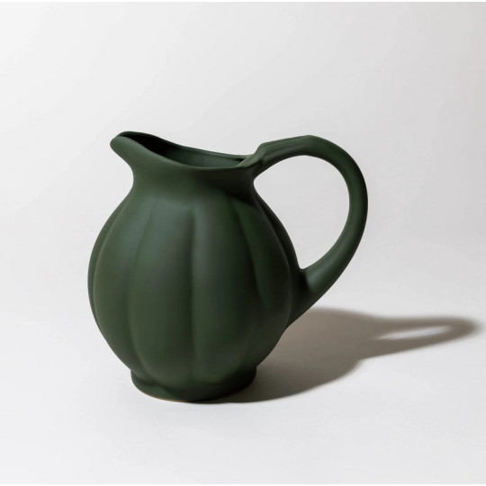 Pichet carafe vase MANUFACTURE DE DIGOIN modèle Citrouille 1L en grès émaillé - 8 coloris